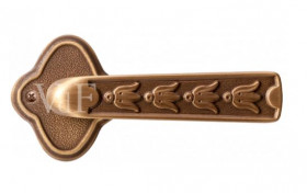 Ручка дверная VAL DE FIORI INDH 707-73 YB Аморе латунь состаренная