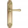 Дверная ручка на планке Venezia CALLISTO PL90 полированная латунь