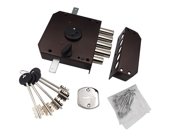 Замок накладной ЗН4 032.1.1 правый 5 кл.