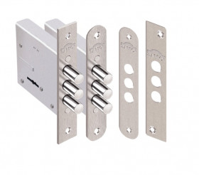 Замок врезной ЭЛЬБОР Кремень 1.04.04.К