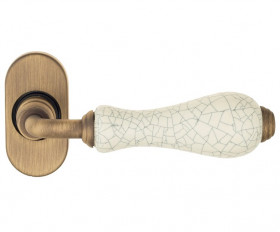 Ручка дверная для профильных дверей Venezia COLOSSEO EP матовая бронза