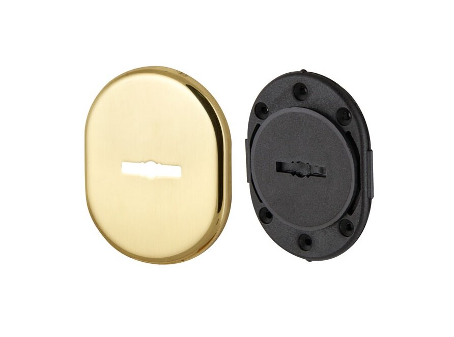 Накладка декоративная на сувальдный замок с шторкой ARMADILLO PS-DEC CT (ATC Protector 1) GP-2 Золото