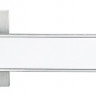 Ручка дверная MORELLI MH-48-S6 SSC/W SULLA супер Матовый хром/белый
