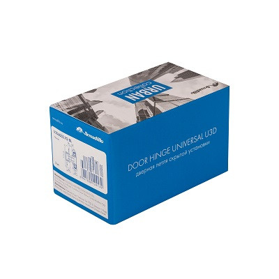 Петля скрытой установки ARMADILLO U3D6002.TG BL черный