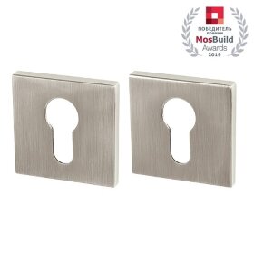 Накладка на цилиндр ARMADILLO CYLINDER ET USS SN-3 Матовый никель