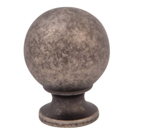Мебельная ручка MELODIA 803 DAS BALL D30 mm Античное серебро