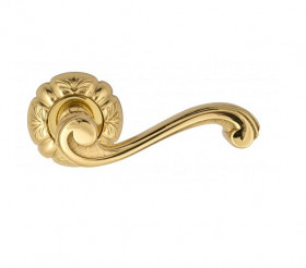 Ручка дверная Venezia VIVALDI D5 полированная латунь
