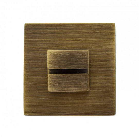 Завертка сантехническая Venezia Unique WC-20 матовая бронза