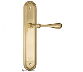 Дверная ручка на планке Fratelli Cattini RETRO PL288-OLV полированная латунь