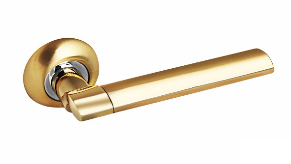 Ручка дверная PALIDORE 119SB Матовое золото