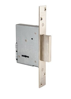 Замок врезной сувальдный Mottura 40.751.42 с ответной планкой, без накладок