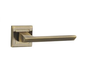 Ручка дверная PUNTO BLADE QL ABG-6 зеленая бронза