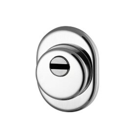 Броненакладка на цилиндровый механизм 25 мм ARMADILLO​​ ET/ATC-Protector 1-25CP-8 Хром