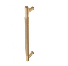 Ручка скоба Venezia EXA ZIG 340мм (290мм) матовая латунь