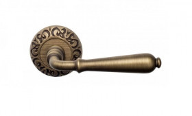 Ручка дверная Venezia CLASSIC D4 матовая бронза