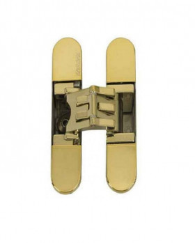 KUBICA 6400 DXSX OS петля скрытая универсальная самоцентрующаяся МАТОВОЕ ЗОЛОТО 45 kg