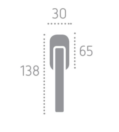 Оконная ручка MELODIA 0130 ANTIK Античная бронза