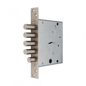 Замок врезной сувальдный с задвижкой МЕТТЭМ ЗВ8 142.0.0 5 кл.