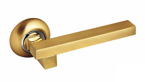Ручка дверная PALIDORE 92SB Матовое золото