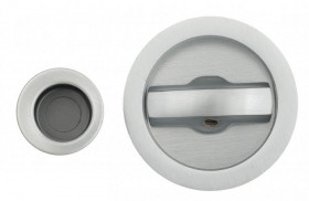 Ручка для раздвижной двери Venezia ECLISSE с замком матовый хром