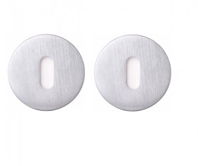 Накладка под ключ буратино FORME Cab R Матовый хром 50PVC