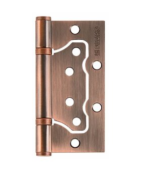 Петля накладная без врезки FUARO 500-2BB/BL 100x2,5 AC медь