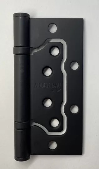Петля накладная без врезки ADDEN BAU 100X75X2.5 BUT BLACK черный