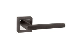 Ручка дверная PUNTO PLUTON QR GR/CP-23 графит/хром
