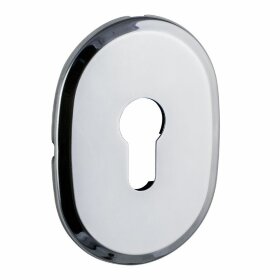 Накладка декоративная на цилиндр FUARO ESC 473 (90х65) СP ХРОМ