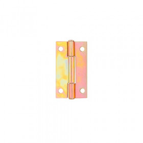 Петля карточная AJAX LM/IN22x35x1U YZN желтый цинк 2 шт