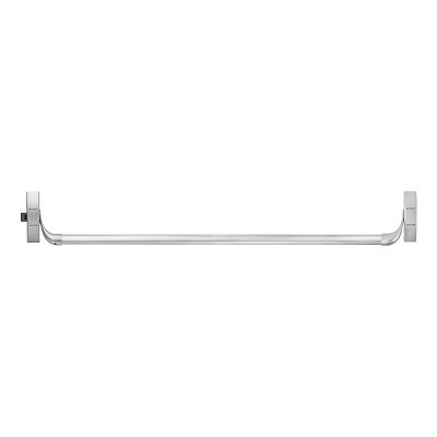 Ручка-штанга нажимная FUARO AP.1900B push-bar накладная для одно/двустворчатых профильных дверей SL серебро