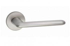 Ручка дверная PUERTO INAL 546-06 slim MSN Ристретто никель супер матовый