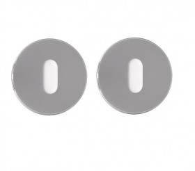 Накладка под ключ буратино FORME Cab R Полированный хром 50PVC