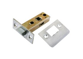 Защелка межкомнатная бесшумная MORELLI LP6-45 SN Белый никель