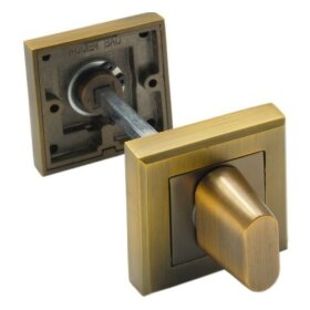 Завертка сантехническая ADDEN BAU Quadro WC Q003 BRUSHED CAFE Кофе