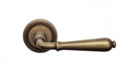 Ручка дверная Venezia CLASSIC D3 матовая бронза