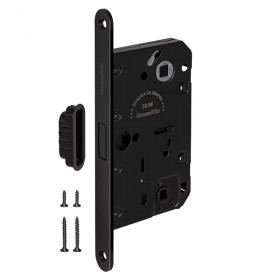 Магнитная защелка ARMADILLO WC с ответной планкой GRAVITY G01.190.50.96 BL черный