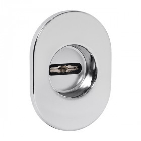 Накладка декоративная на сувальдный замок FUARO ESC.S-auto.RLR/U/R.477 CP-8 хром 1 шт