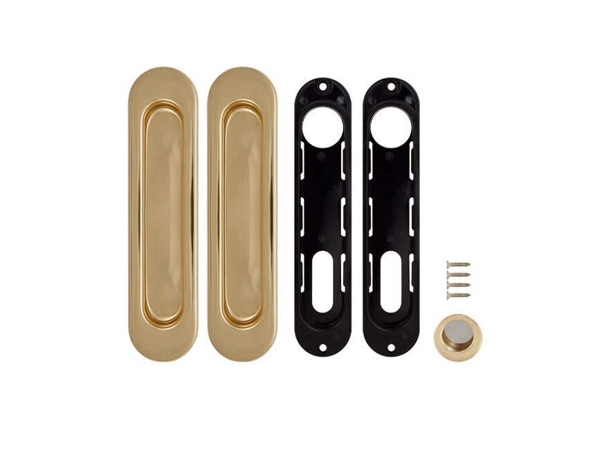 Ручки для раздвижных дверей ARMADILLO SH010-GP-2 Золото