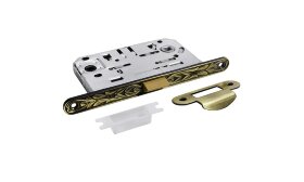 Защелка бесшумная многофункциональная MORELLI 1895P-U IB Итальянская бронза