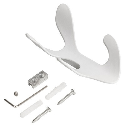 Крючок настенный AJAX MB-LM/K-005 WH белый