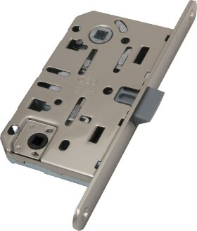 Замок межкомнатный WC AGB MEDIANA EVOLUTION B01102.50.34 без ответной планки ​матовый хром