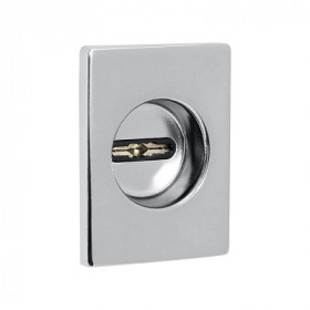 Накладка декоративная на сувальдный замок FUARO ESC.S-auto.RL/U/K.477 СР-8 хром