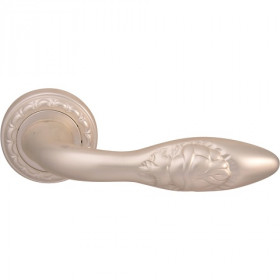 Ручка дверная MELODIA 243 D Rosa Серебро