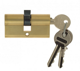 Цилиндровый механизм ключ-ключ Venezia 30/10/30 французcкое золото