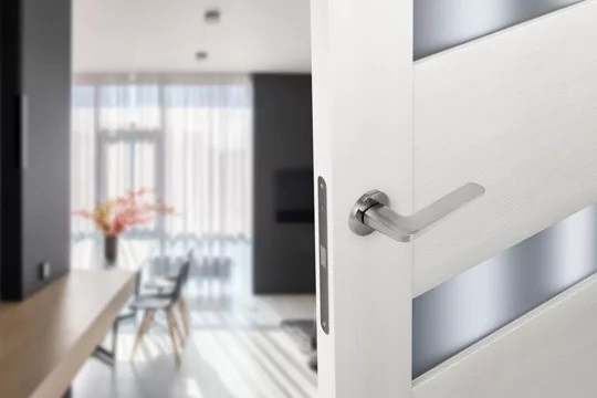 Ручка дверная ADDEN BAU ELIT S-487 NICKEL никель