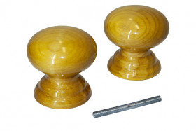 Ручка-кнопка ВЕЛЕС Лимон