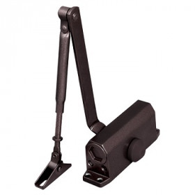 Доводчик дверной AJAX DCTR50-100 hold open BR коричневый