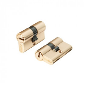 Цилиндровый механизм PUNTO MaxPro7000Key 52mm (21+10+21) SSG сатинированное золото 7key