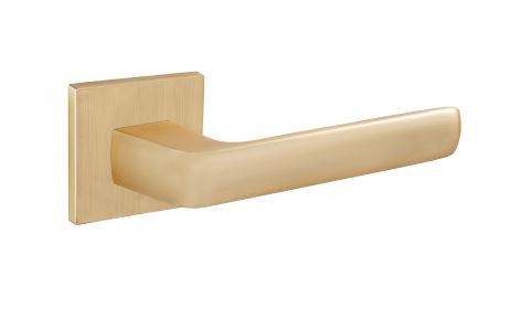 Ручка дверная PUERTO INAL 542-03 slim SSG Эспрессо золото матовое сатинированное